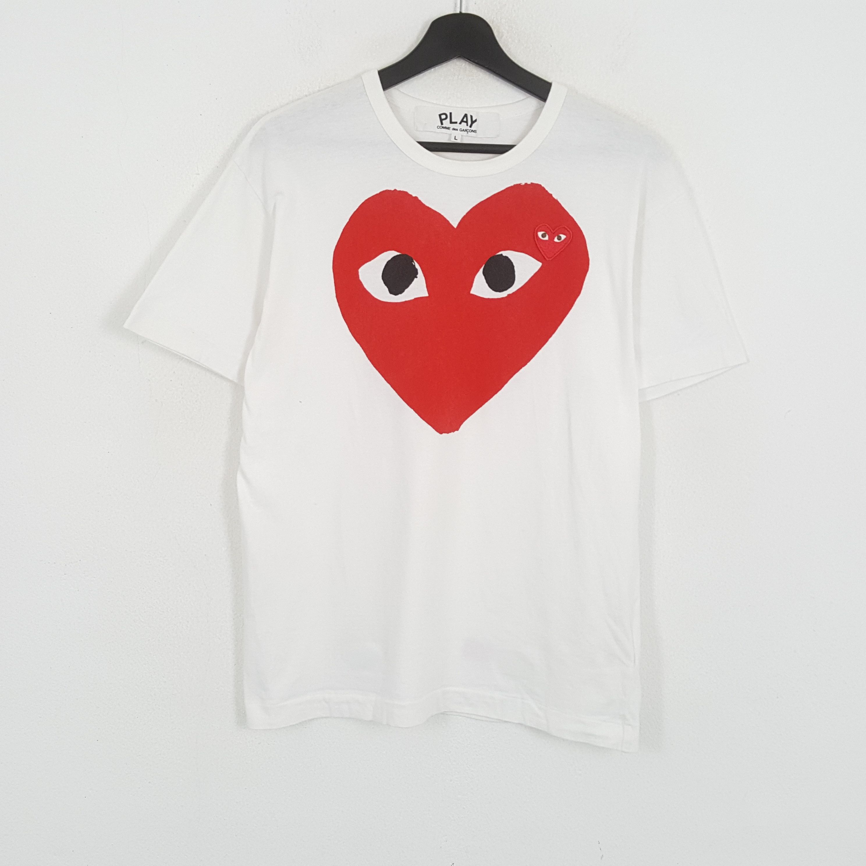 Comme des Garcons PLAY × Japanese Brand × Vintage COMME DES GARCONS PLAY Japanese Designer Tshirt Size US M / EU 48-50 / 2 - 1 Thumbnail