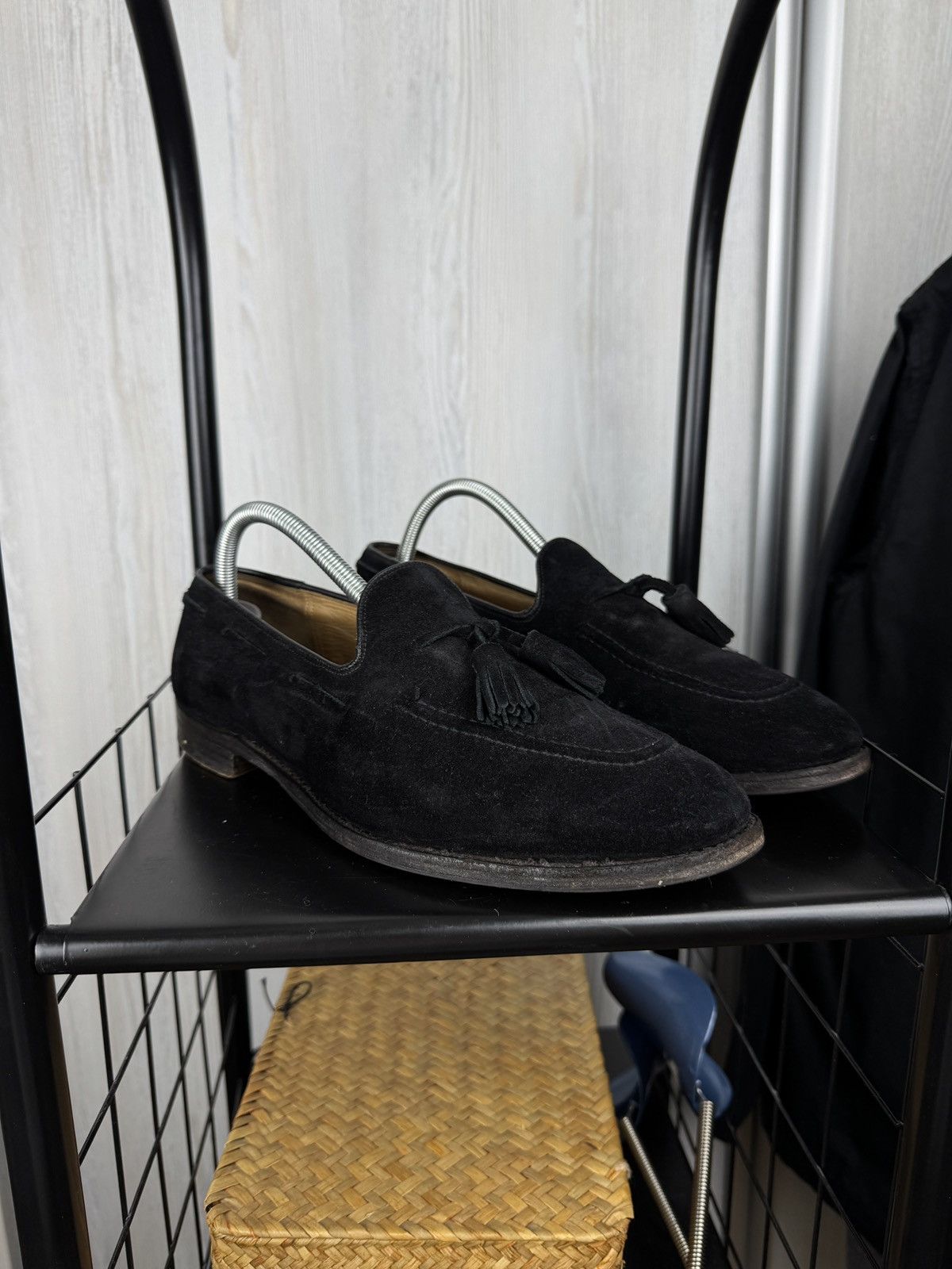 Church's Church’s black suede westcote loafers size 90 F UK9 US10 Size US 10 / EU 43 - 3 Thumbnail