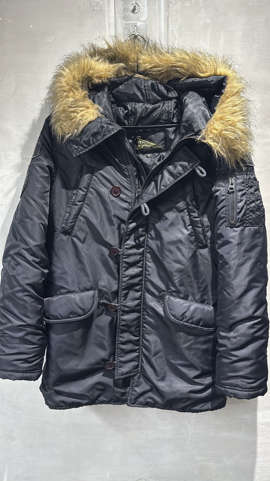 20471120 Hyoma 20471120 Fur Parka Jacket Size US M / EU 48-50 / 2 - 5 Thumbnail