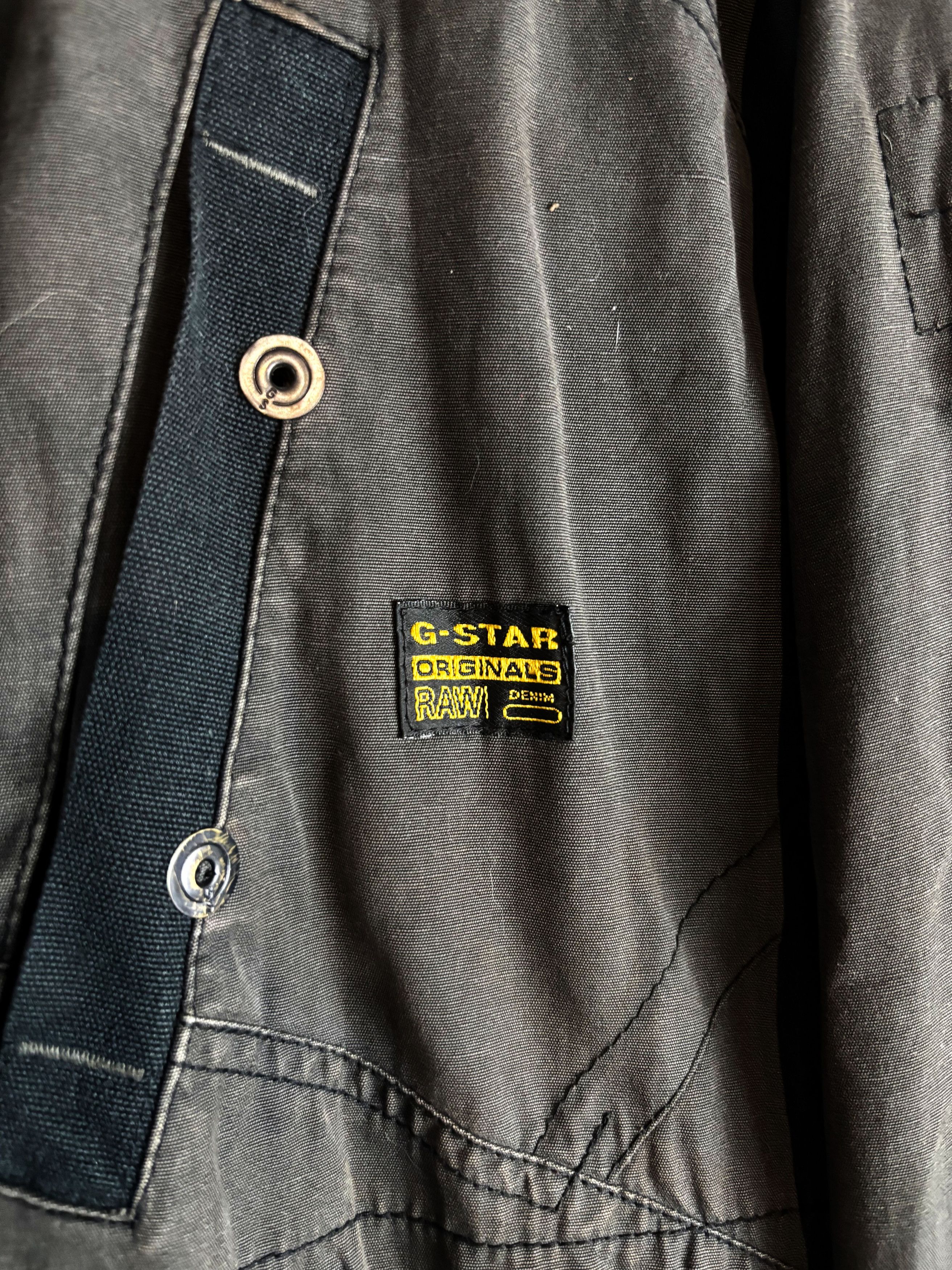 G-Star G Star Raw Hooded Jacket Military Techwear Y2K Streetwear Size US L / EU 52-54 / 3 - 5 Thumbnail