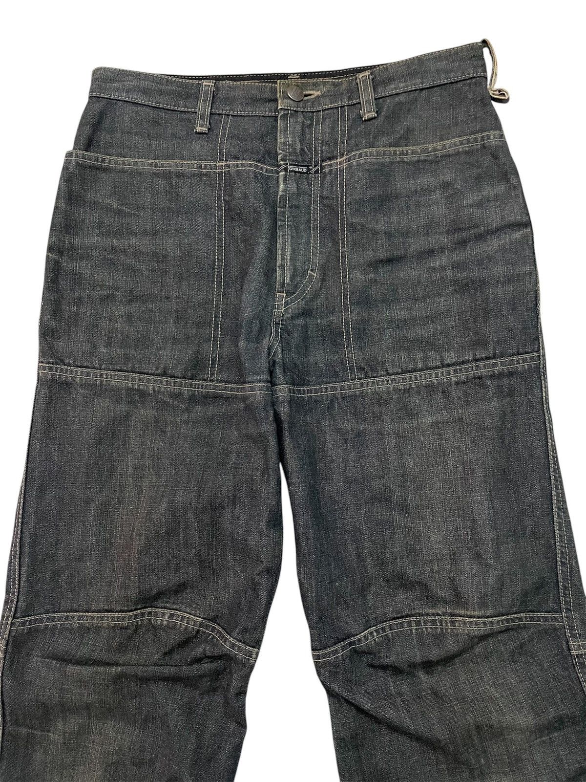 Designer × Marithe + Francois Girbaud Iconic 🔥 Marithe Francois Girbaud Side Tape Denim Pants Size US 30 / EU 46 - 2 Thumbnail