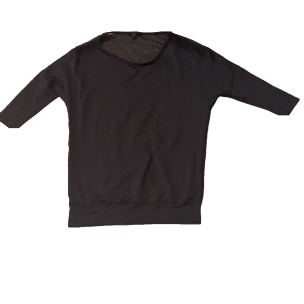 Other Alala oversized black mesh 1/2 sleeve top size XS Size XS / US 0-2 / IT 36-38 - 1 Thumbnail