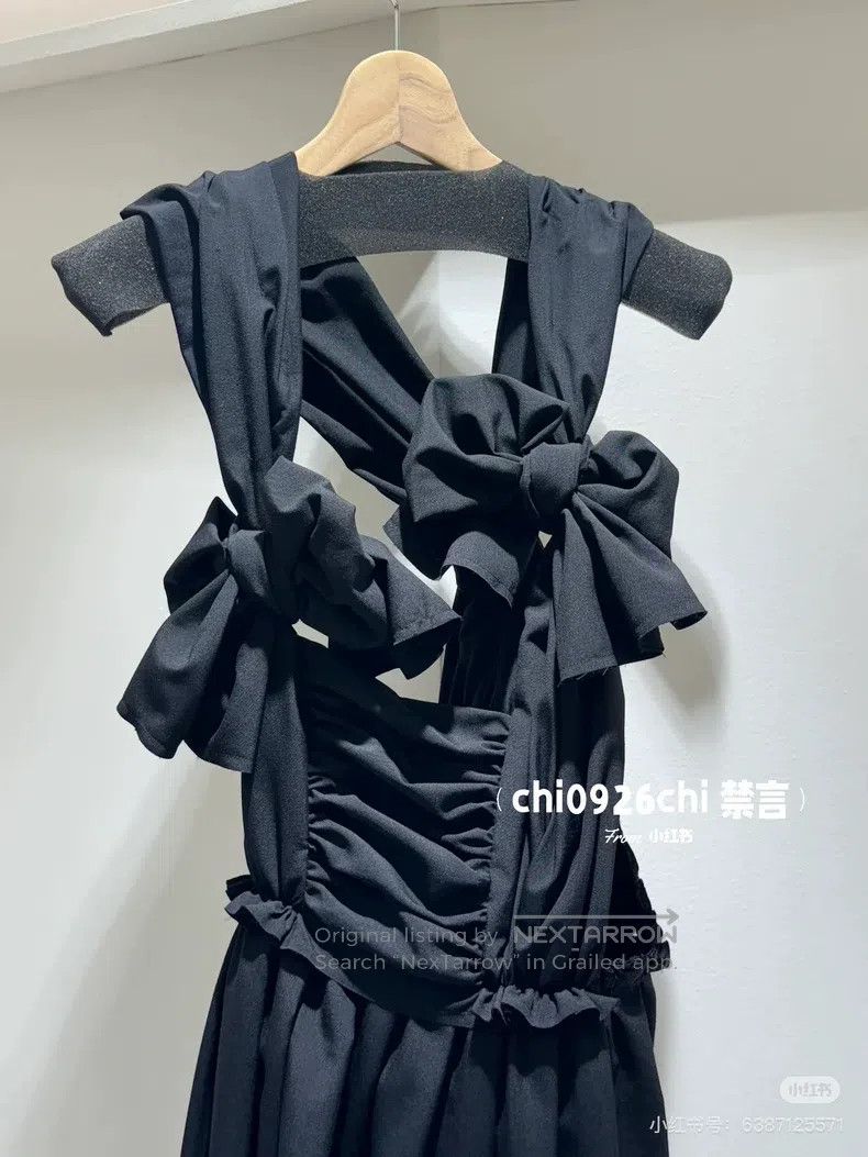 Comme des Garcons Comme Des Garcons Bow Tie Dress, Classic, Size S, Black Size S / US 4 / IT 40 - 6 Thumbnail