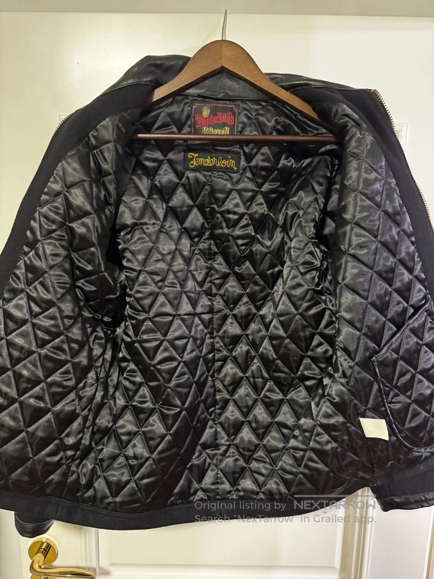 Tenderloin Vintage K7 Wool Jacket with Leather Collar. Size US S / EU 44-46 / 1 - 6 Thumbnail