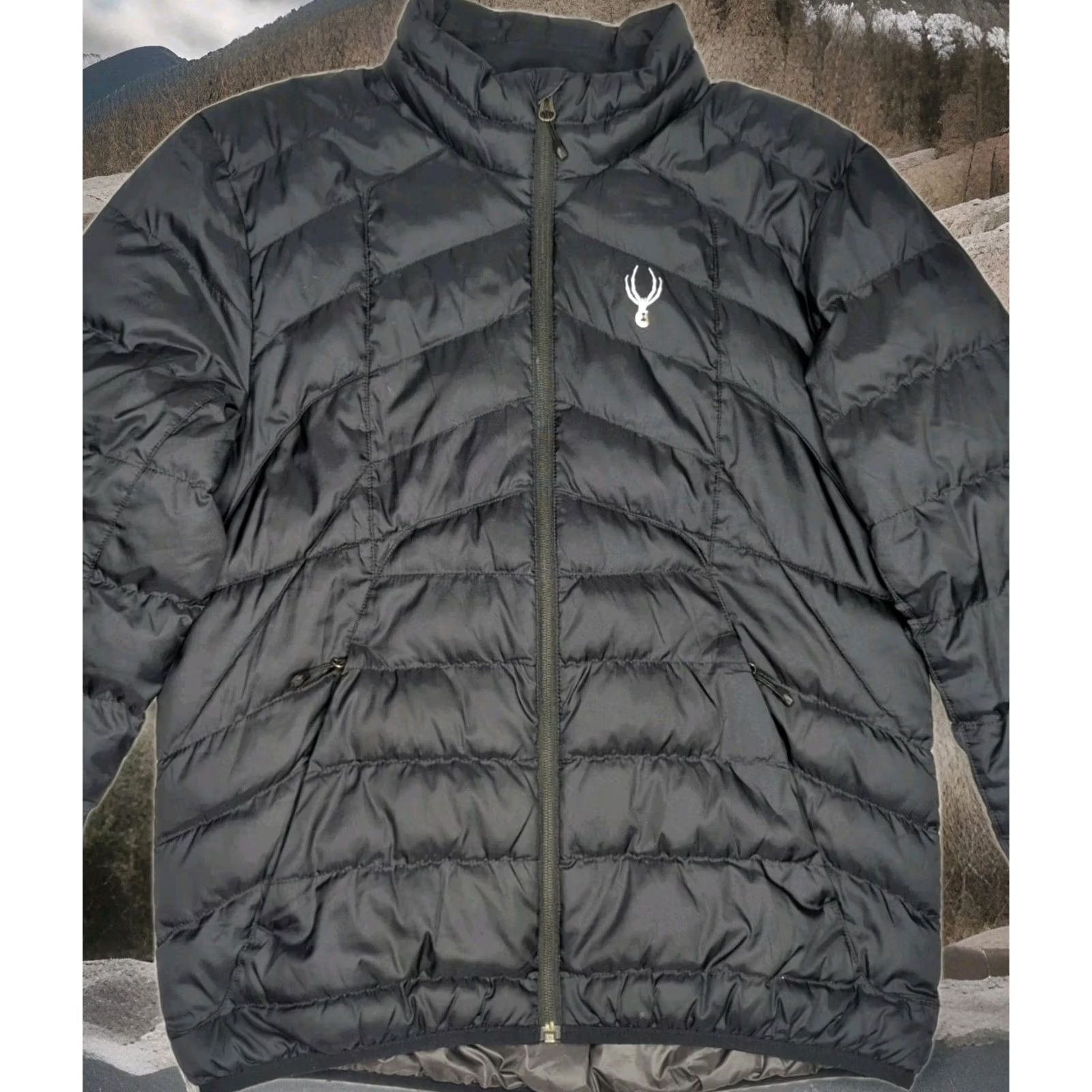 Spyder Spyder GEARED SYNTHETIC DOWN PUFFER Jacket Men Medium Black Winter Ski Size US M / EU 48-50 / 2 - 4 Thumbnail
