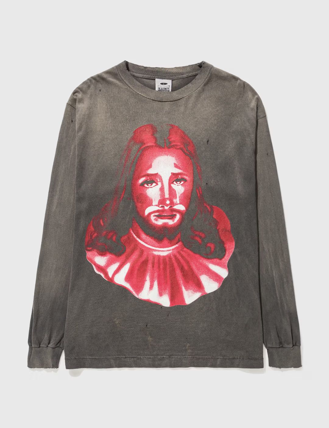 SAINT MICHAEL X BORN X RAISED CLOWN LONG SLEEVE T-SHIRT