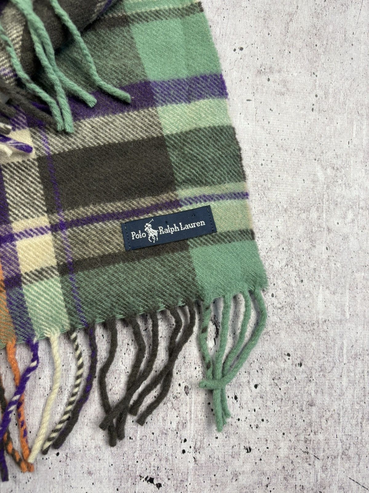 Polo Ralph Lauren Polo Ralph Lauren vintage wool scarf Size ONE SIZE - 2 Thumbnail