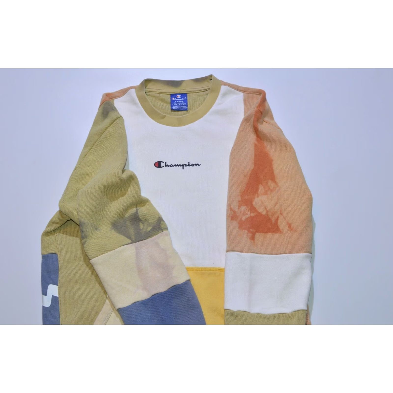 Champion Champion Multicolor Colorblock Sweatshirt Crewneck Men's L Size US L / EU 52-54 / 3 - 4 Thumbnail