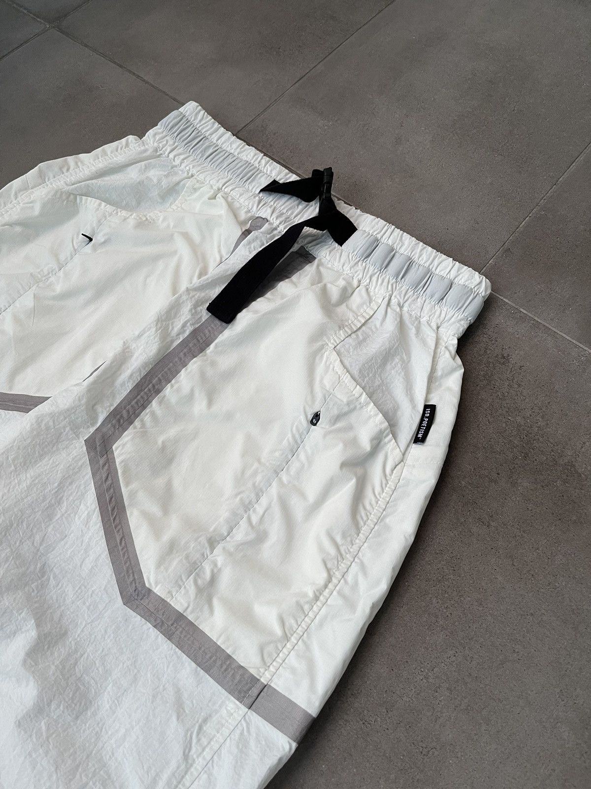 Tobias Birk Nielsen !DS! SS23 Iso Poetism Tobias Birk Nielsen White Nylon Pants Size US 34 / EU 50 - 9 Thumbnail