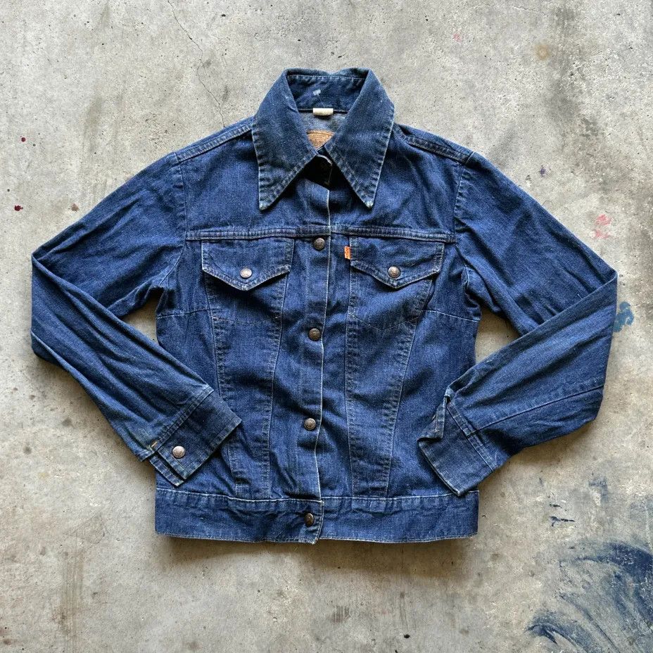 Levi's Vintage Levi's Orange Tab Western Denim Button Shirt Size XS Size US XS / EU 42 / 0 - 1 Thumbnail