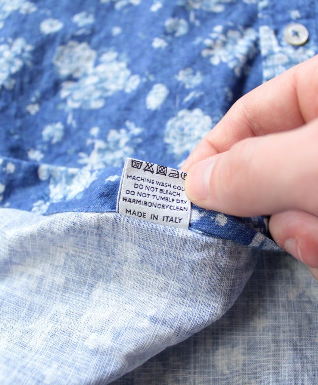 Canali 🔥 Canali Floral Button Up Long Sleeve Shirt Made in Italy Size US XL / EU 56 / 4 - 7 Thumbnail