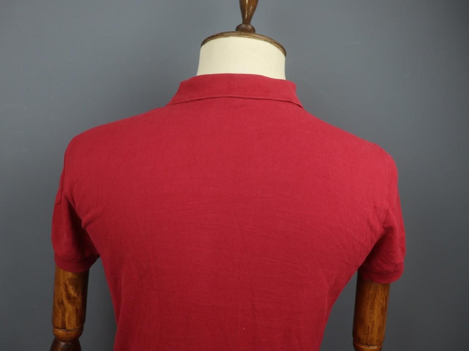 J.Lindeberg J.Lindeberg Red 100% Cotton Popover Polo Shirt Size M Size US M / EU 48-50 / 2 - 5 Thumbnail