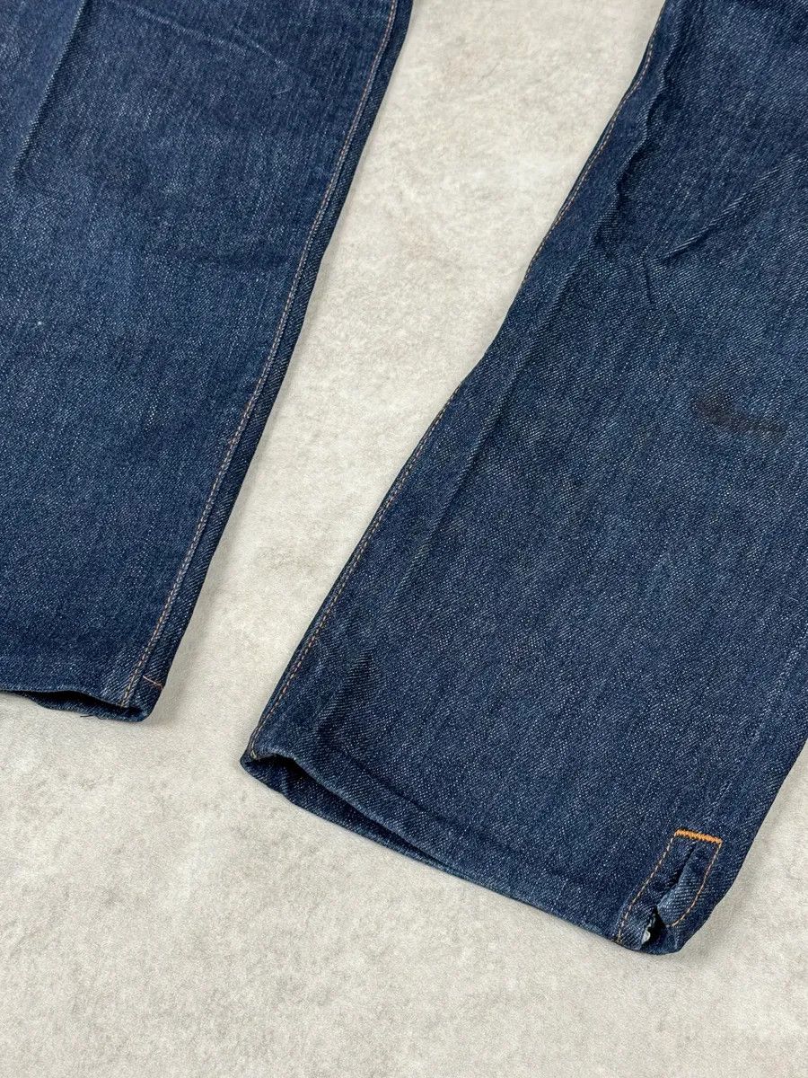 Prada 2000s Prada Navy Brut Denim Jeans Size US 30 / EU 46 - 11 Thumbnail