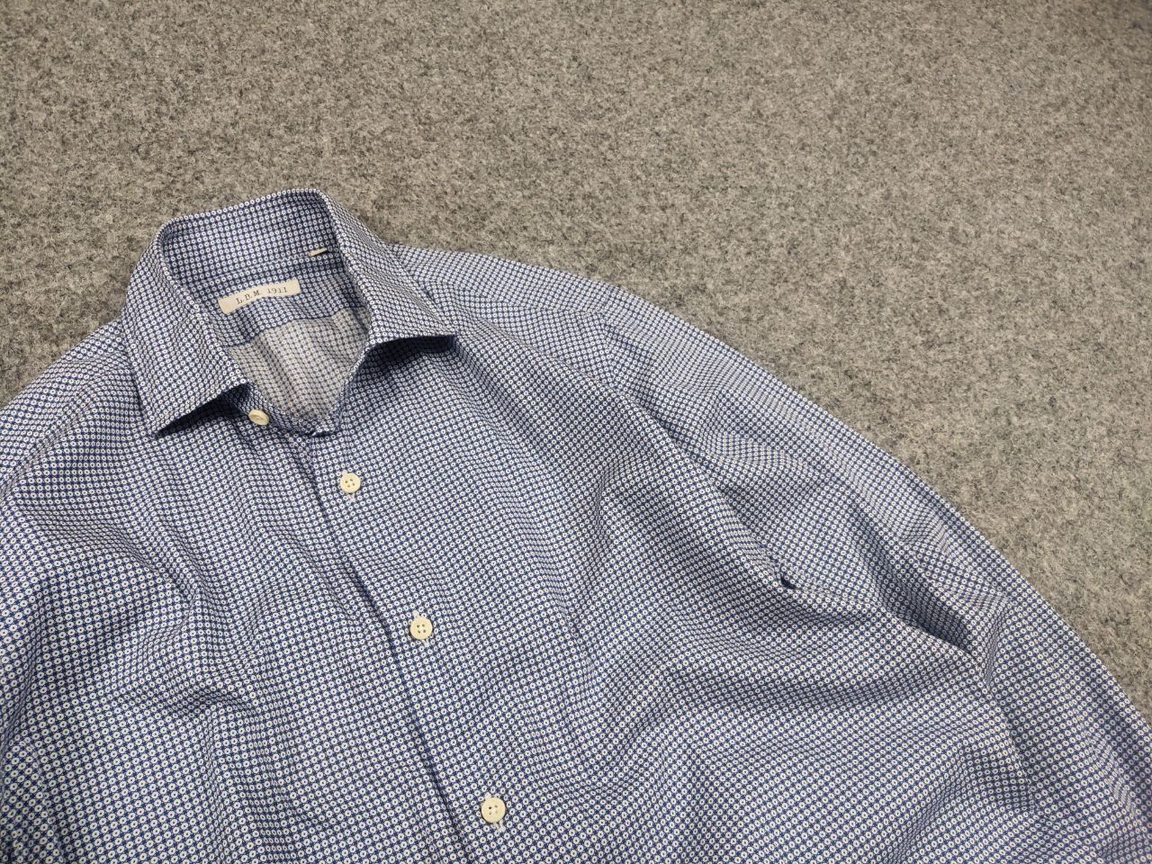 L.B.M. 1911 l.b.m. 1911 Design Light blue button-down long sleeves Shirt Size US M / EU 48-50 / 2 - 7 Thumbnail