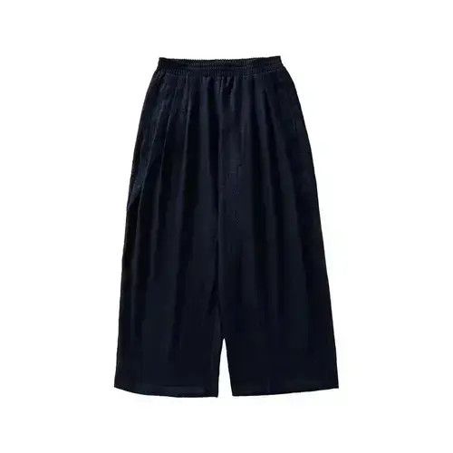 Other 21SS Tokyo Union Navy Blue Kendo Oversized Pannts Size US 32 / EU 48 - 2 Thumbnail
