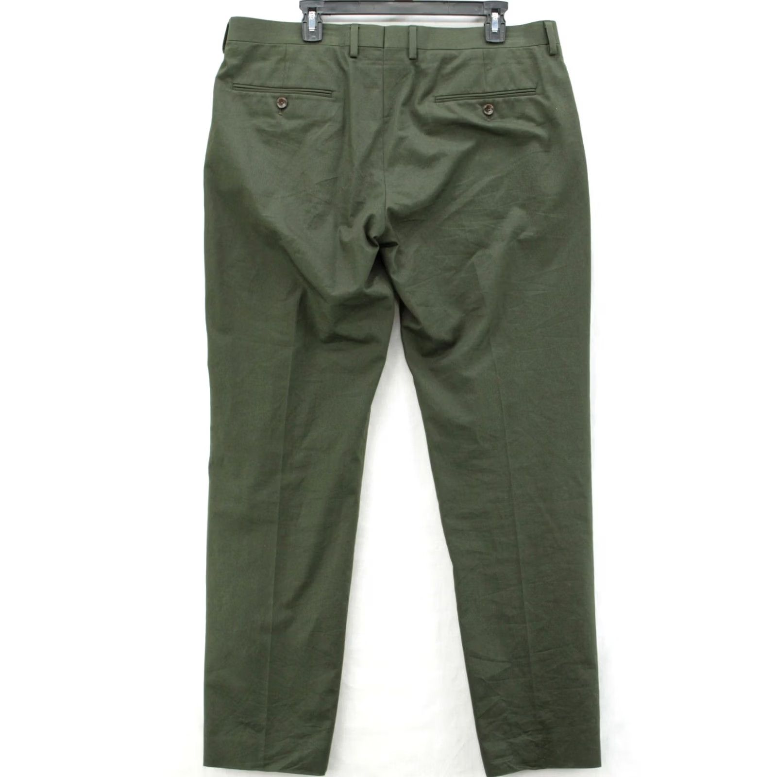 J.Crew J.CREW Ludlow Pants Mens 36x32 Green Dress Trousers Duca Visconti Fabric AT051 Size US 36 / EU 52 - 4 Thumbnail