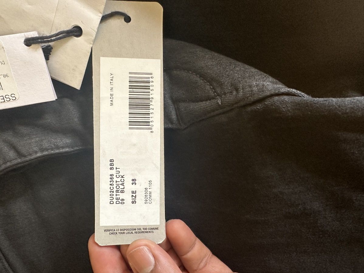 Rick Owens Drkshdw RICK OWENS DRKSHDW Black Detroit Cut Jeans Size US 38 / EU 54 - 5 Thumbnail