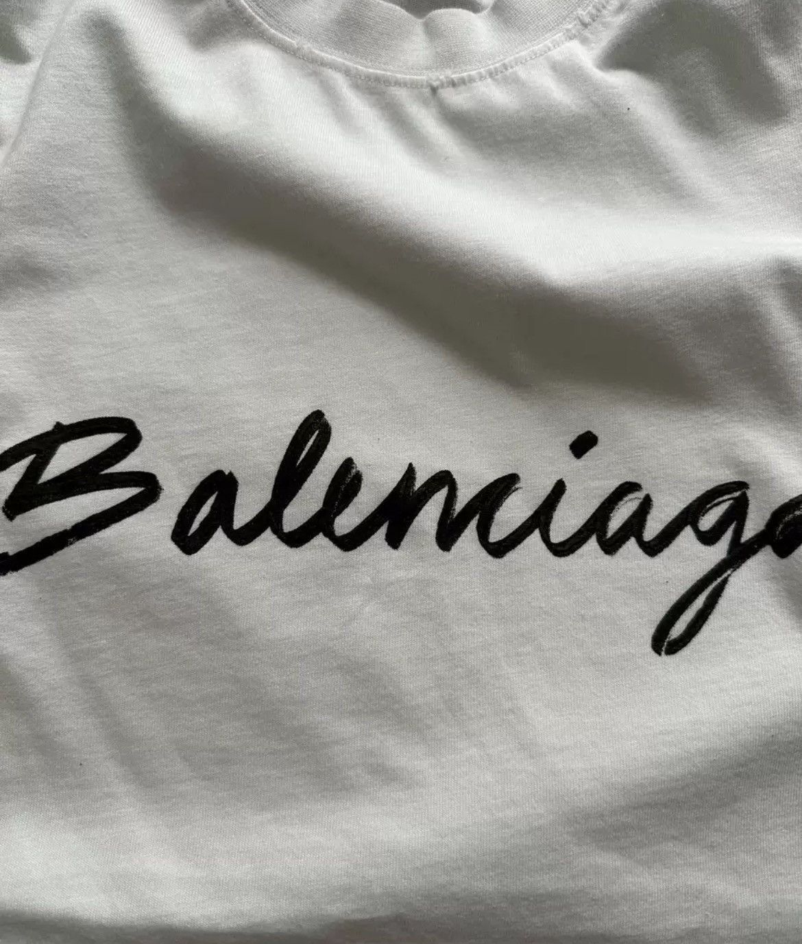 Balenciaga Balenciaga FW22 solid short sleeved T-shirt - - DMC Size US XS / EU 42 / 0 - 3 Thumbnail