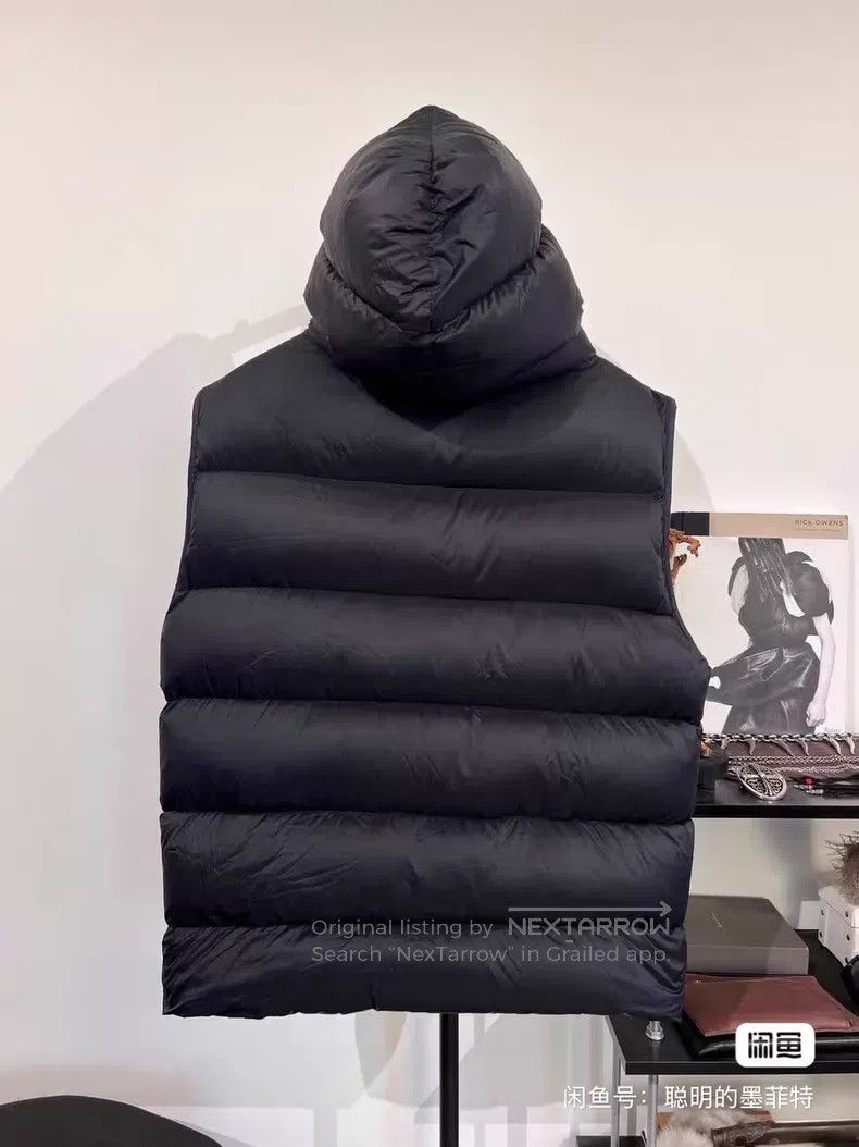 Rick Owens Rick Owens Size 50 Down vest with shark head design| Size US M / EU 48-50 / 2 - 3 Thumbnail