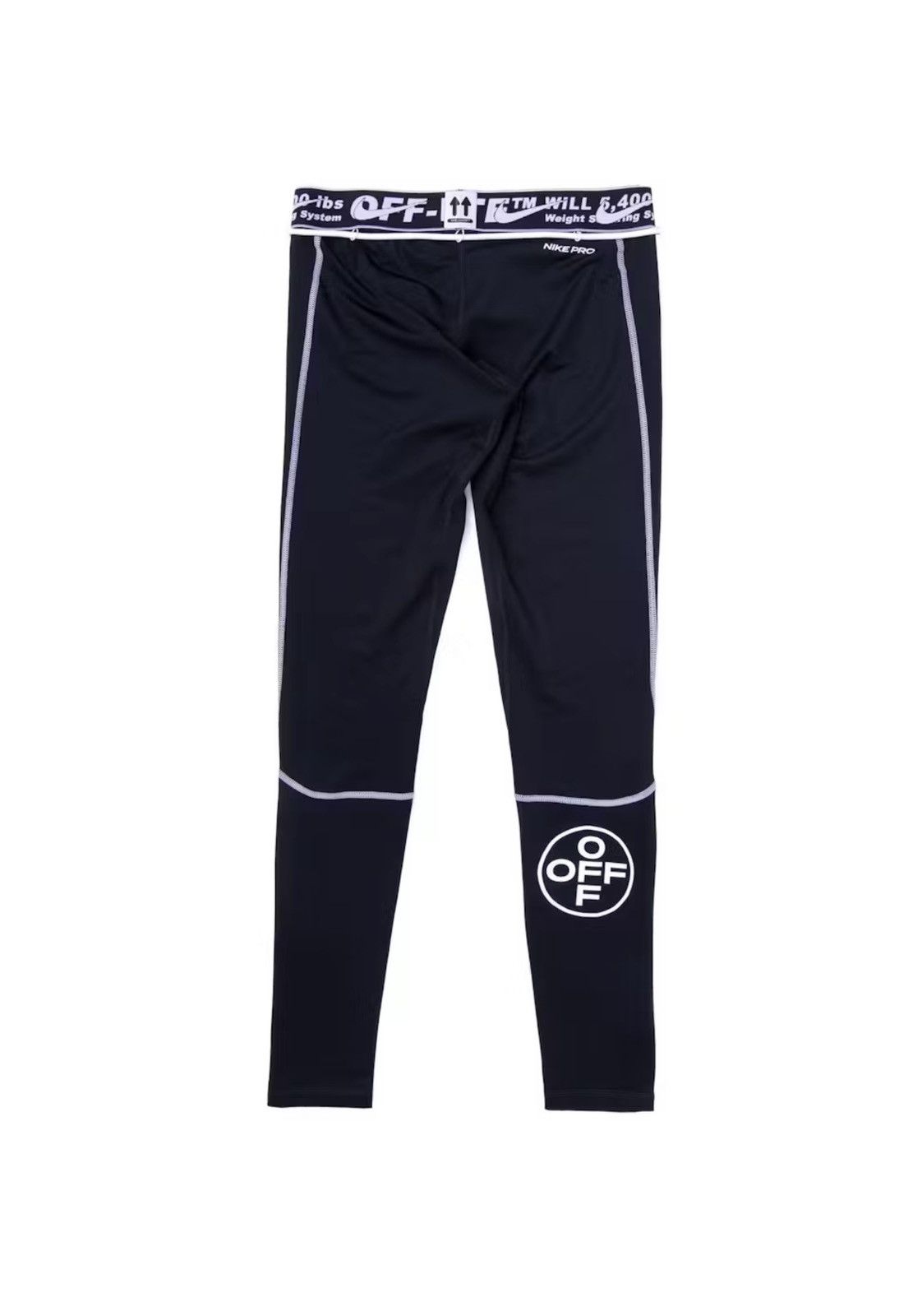 Nike Nike Pro x Off-White Leggings (Medium) Size US 32 / EU 48 - 2 Thumbnail