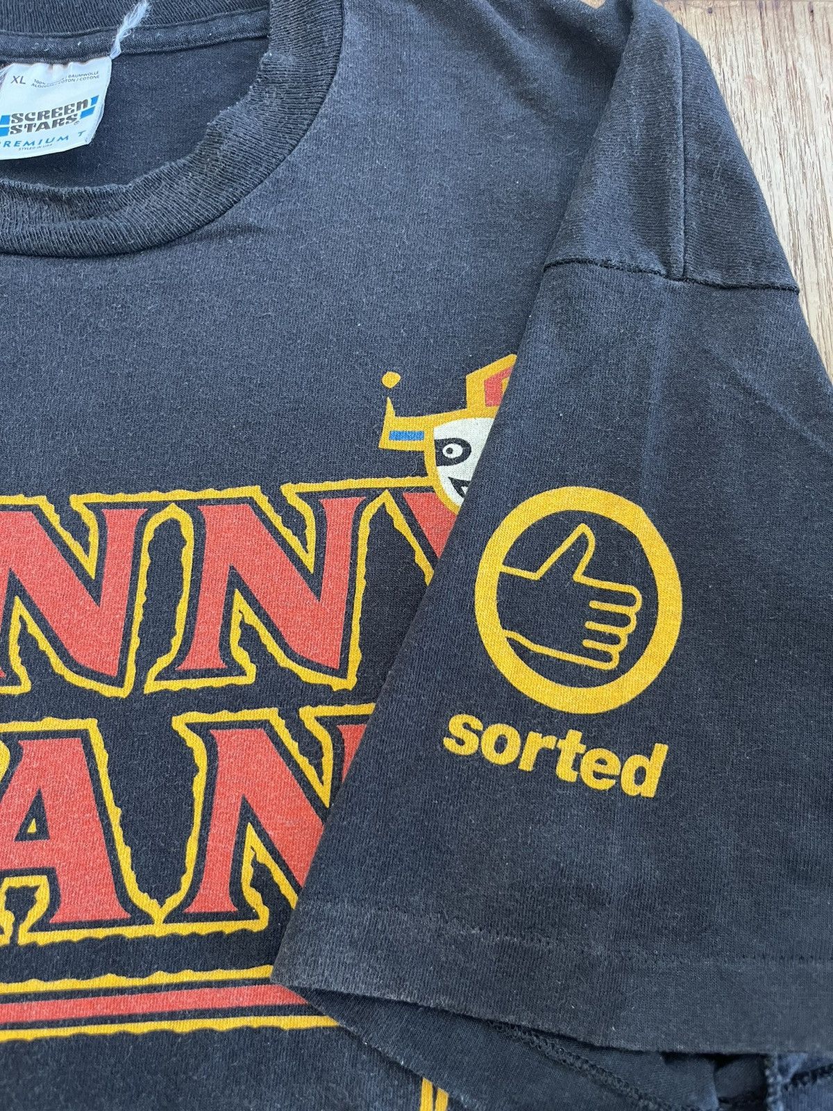 Vintage Vintage FUNNY MAN Horror Movie 1994’s T-shirt Size US XL / EU 56 / 4 - 6 Thumbnail