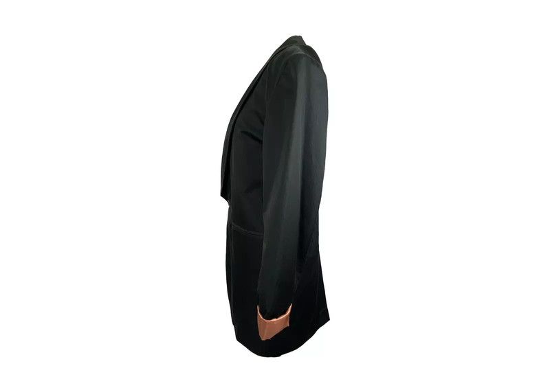 Other Cotton blazer with colored contrast sleeve lining Size 38R - 4 Thumbnail