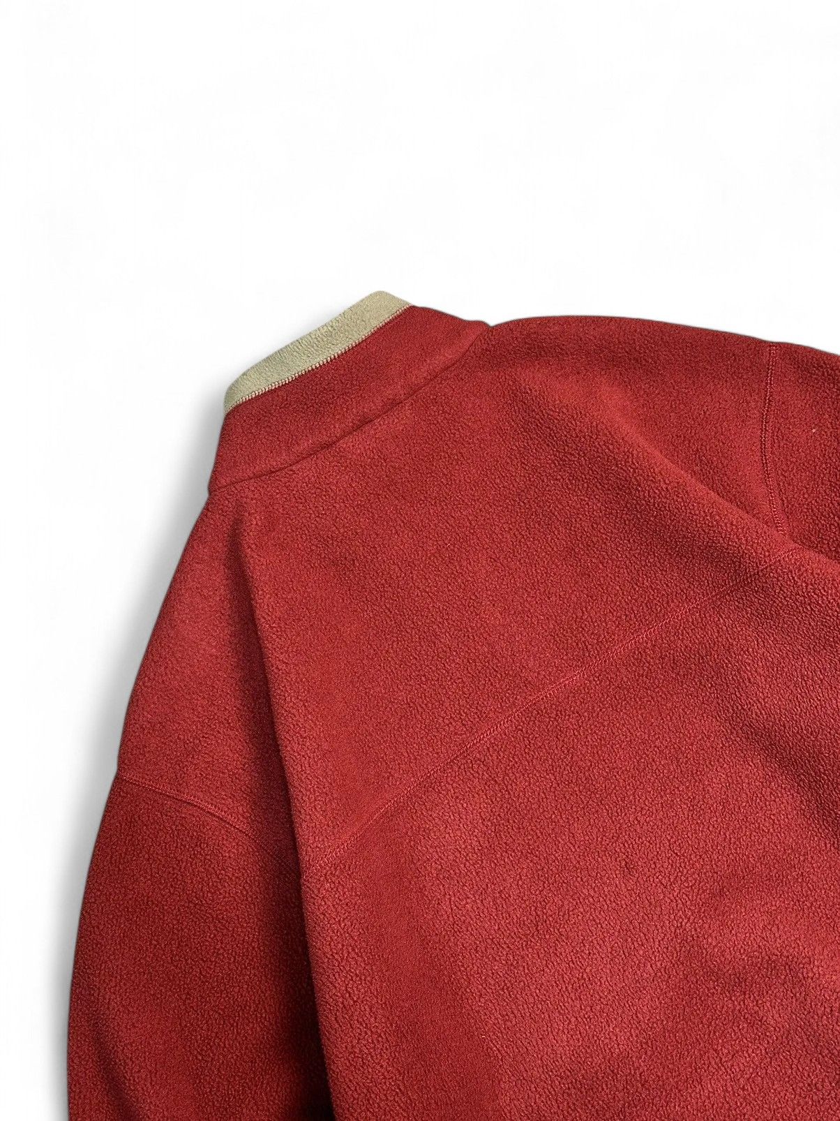 Diesel Red Fleece Zip Jacket Timberland Vintage Outdoor Y2K Look Size US XL / EU 56 / 4 - 14 Thumbnail