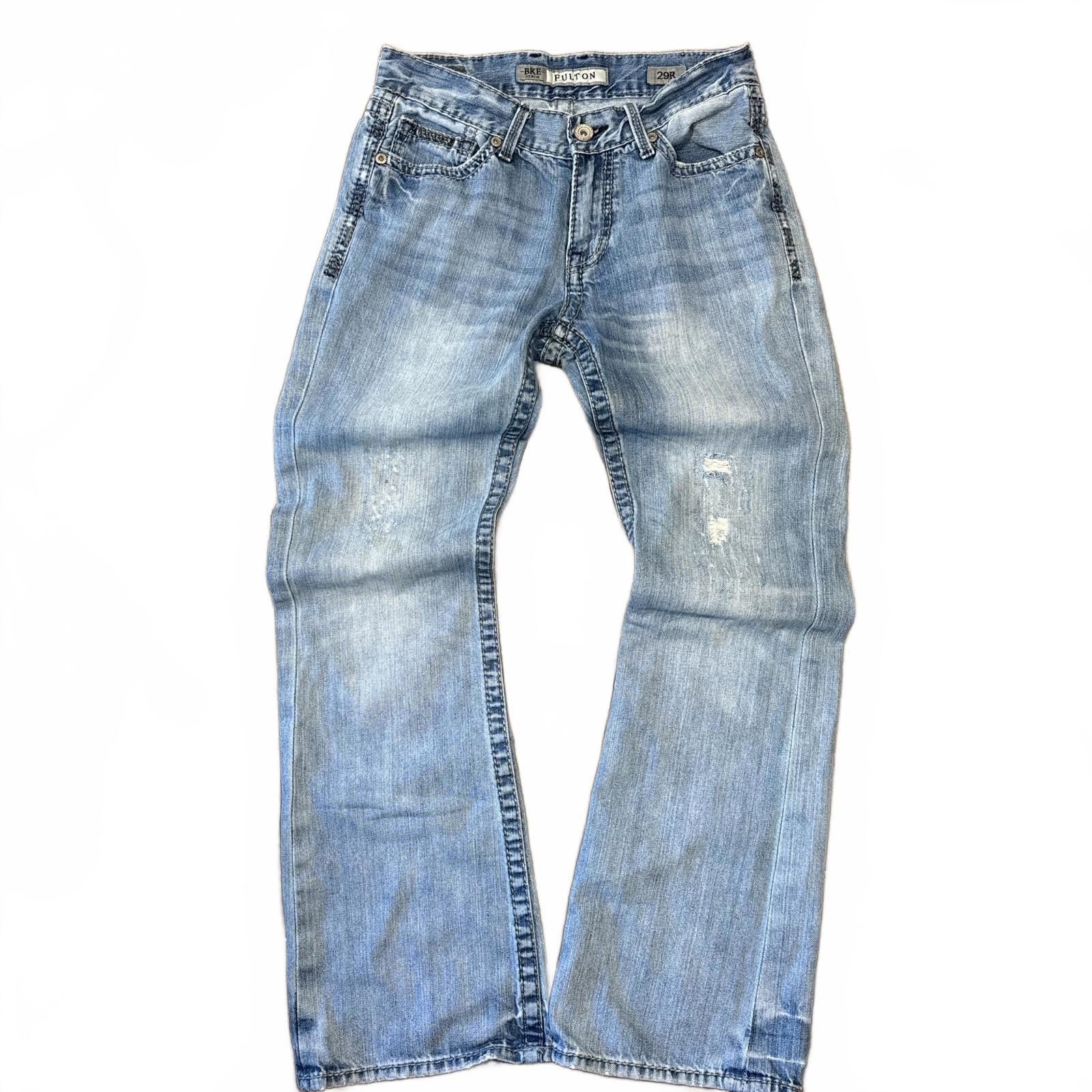 BKE y2k distressed low waisted BKE jeans Size 29" - 1 Thumbnail