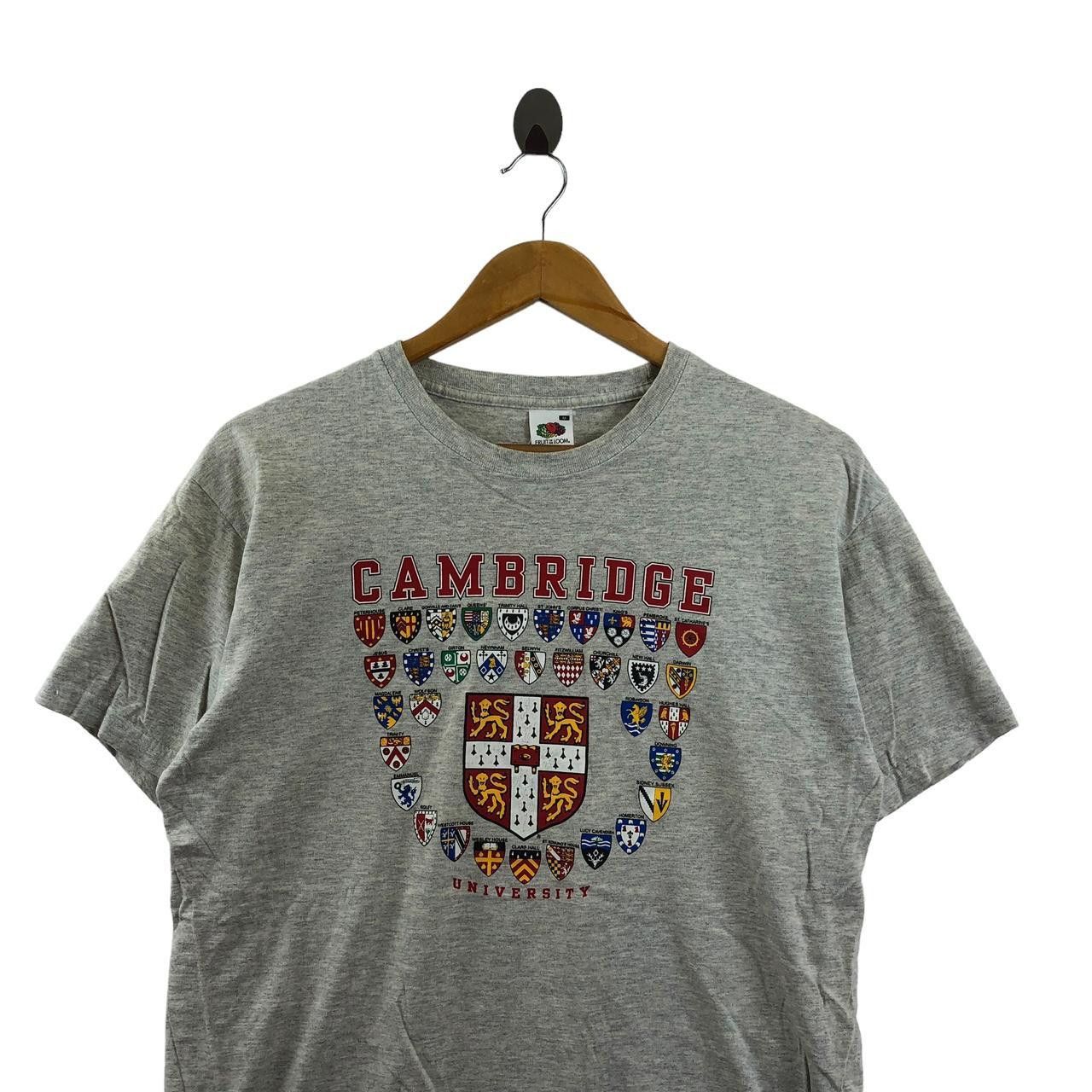 Other CAMBRIDGE UNIVERSITY COLLEGE Logo Tee Shirt Collegiate Size M / US 6-8 / IT 42-44 - 3 Thumbnail