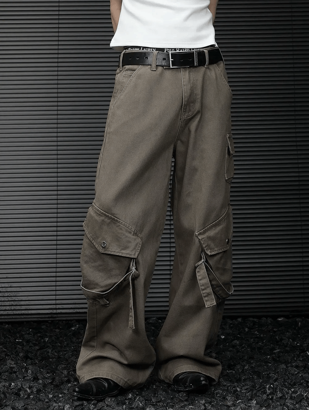 Japanese Brand × Vintage Outdoor retro fashion faded multi pocket cargo pants Size US 30 / EU 46 - 3 Thumbnail