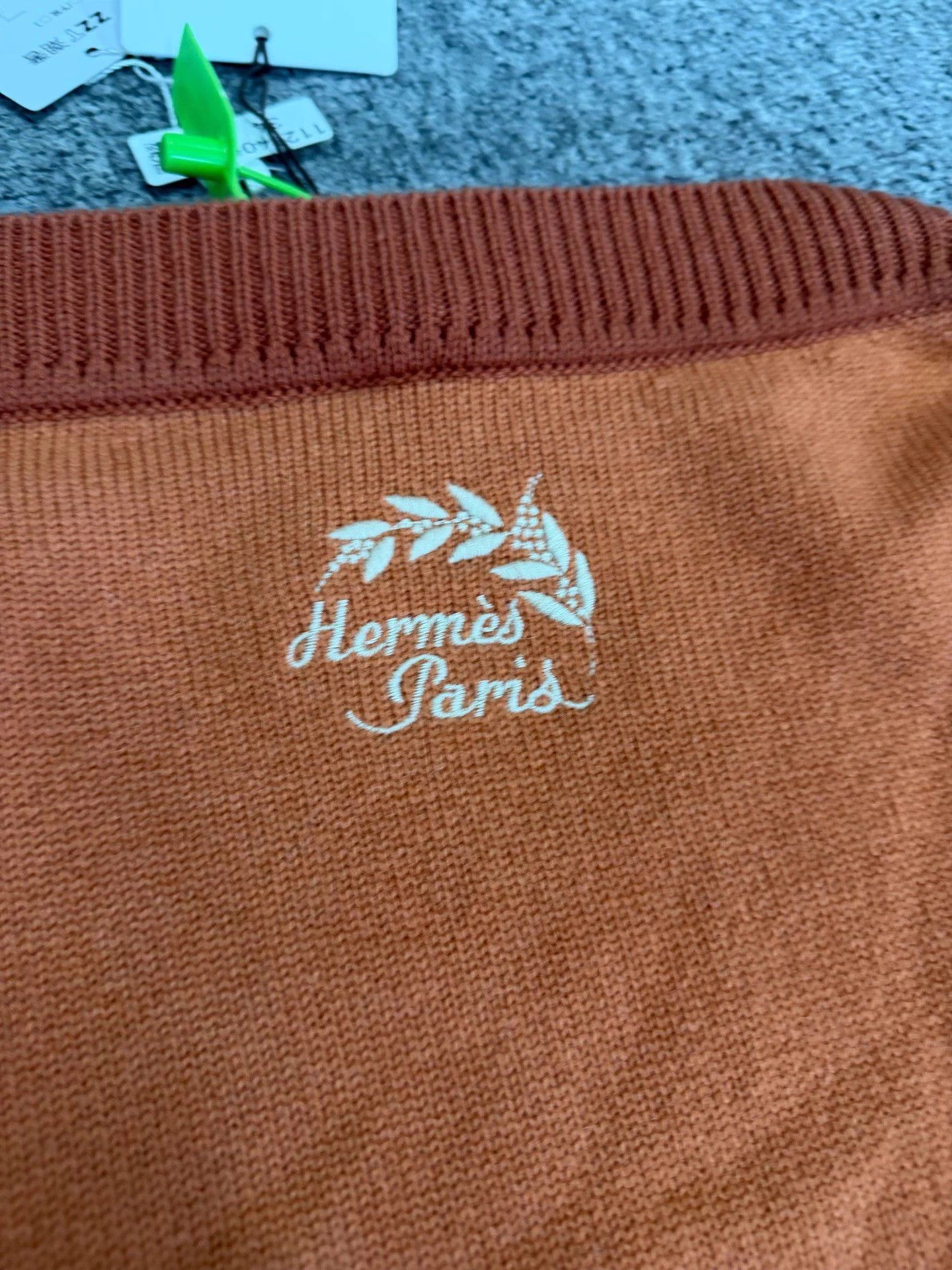 Hermes Hermes Jacquard Cashmere Knit Dress 34 New with Tags Size XS / US 0-2 / IT 36-38 - 4 Thumbnail