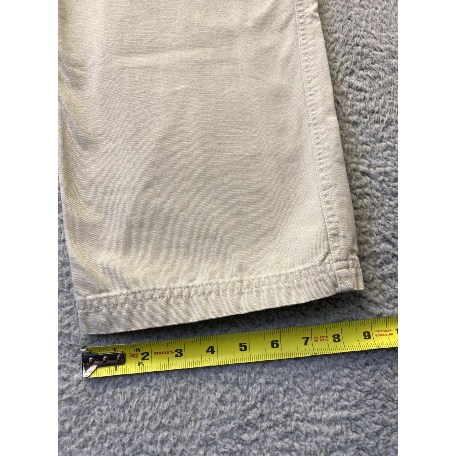 Vintage VINTAGE L.L. Bean Men's Cargo Pants Size 38 Beige Canvas Casual Outdoor 90s Nature Size US 38 / EU 54 - 6 Thumbnail