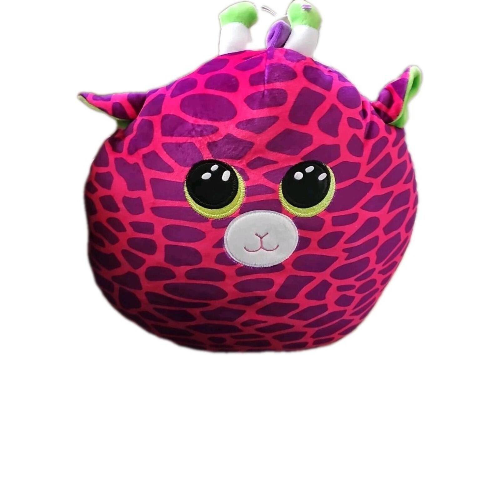 Tyler The Creator TY Squish A Boos Gilbert Pink Purple Giraffe 12” Plush Size ONE SIZE - 2 Thumbnail