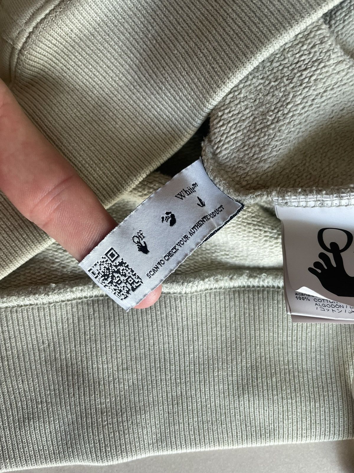 Off-White Off-White Hoodie Size US L / EU 52-54 / 3 - 9 Thumbnail