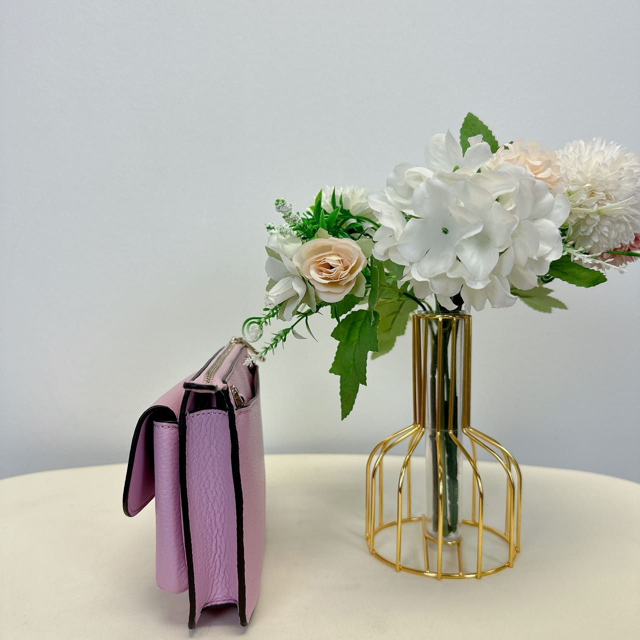 Kate Spade Kate Spade K8284 Leila Small Pebbled Leather Crossbody Pink Size ONE SIZE - 4 Thumbnail