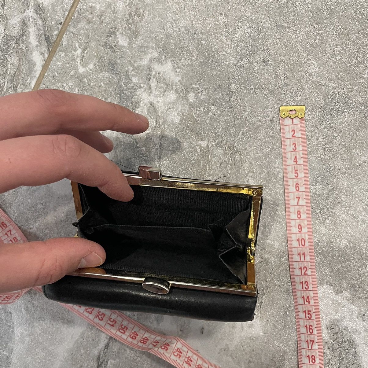 Dolce & Gabbana × Vintage RARE Dolce & Gabbana Steel Logo Vintage Leather Wallet 90s Size ONE SIZE - 8 Thumbnail