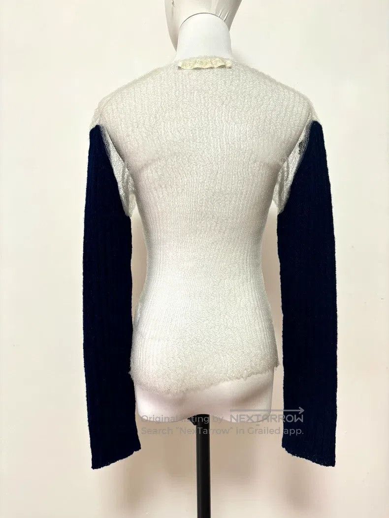 Comme des Garcons Comme Des Garcons Mesh tulle splicing wool perspective lon Size M / US 6-8 / IT 42-44 - 3 Thumbnail