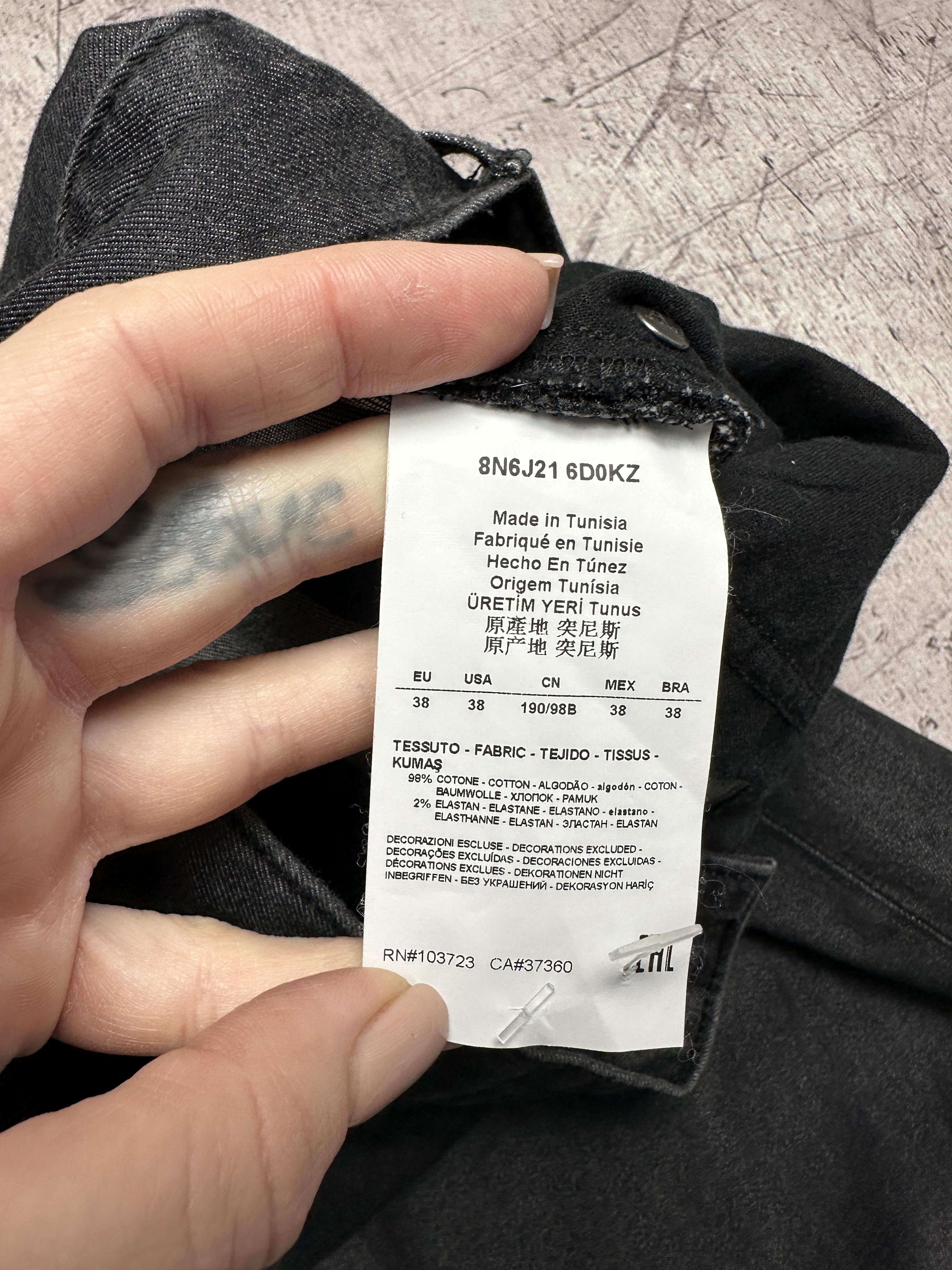 Armani Armani Jeans Mens Denim Pants Jeans Size US 38 / EU 54 - 7 Thumbnail