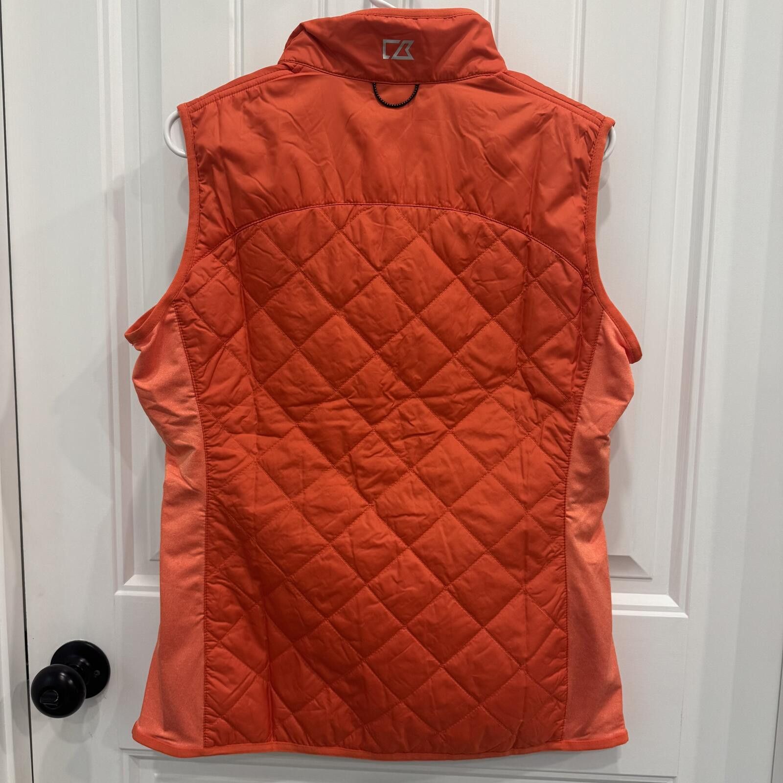 Cutter & Buck New Cutter & Buck Medium Clemson Embroidered Vest Size M / US 6-8 / IT 42-44 - 4 Thumbnail