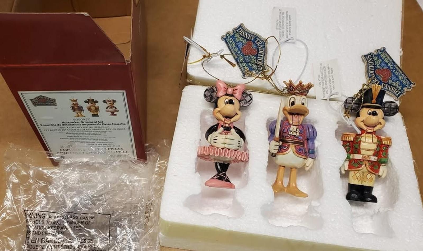 Other Jim Shore Mickey Minnie & Donald Duck Nutcracker Ornament Size ONE SIZE - 3 Thumbnail