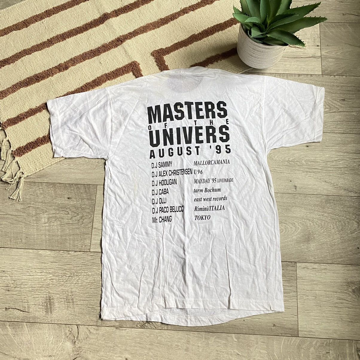 Band Tees VINTAGE 1995 JOY PALACE MASTERS UNIVERS DJ FEST T SHIRT Size US L / EU 52-54 / 3 - 2 Thumbnail