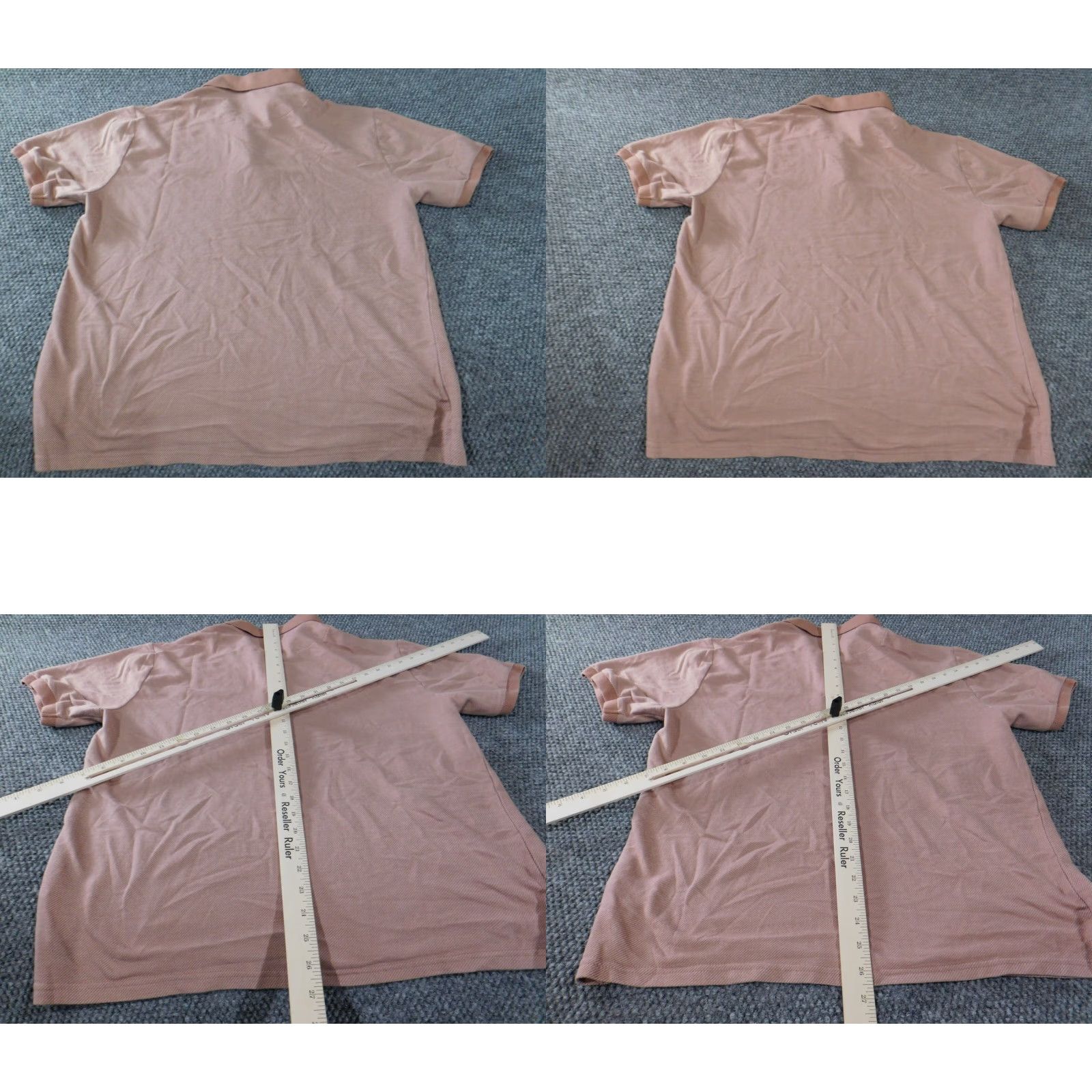 Vintage Robert Barakett Polo shirt XL Pink Stretch Classic Men Short Sleeve Golf Knit Cotton Polyester Logo Collared Vintage No Size US XL / EU 56 / 4 - 8 Thumbnail