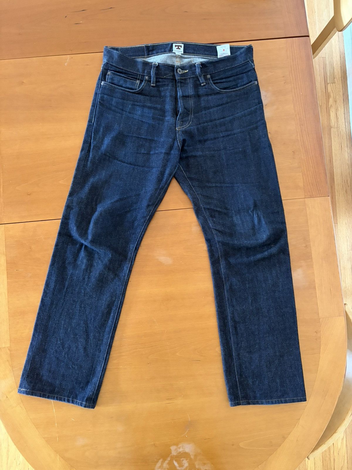 Tellason Ankara Straight Selvedge Jeans 12.5 oz Size 33x30