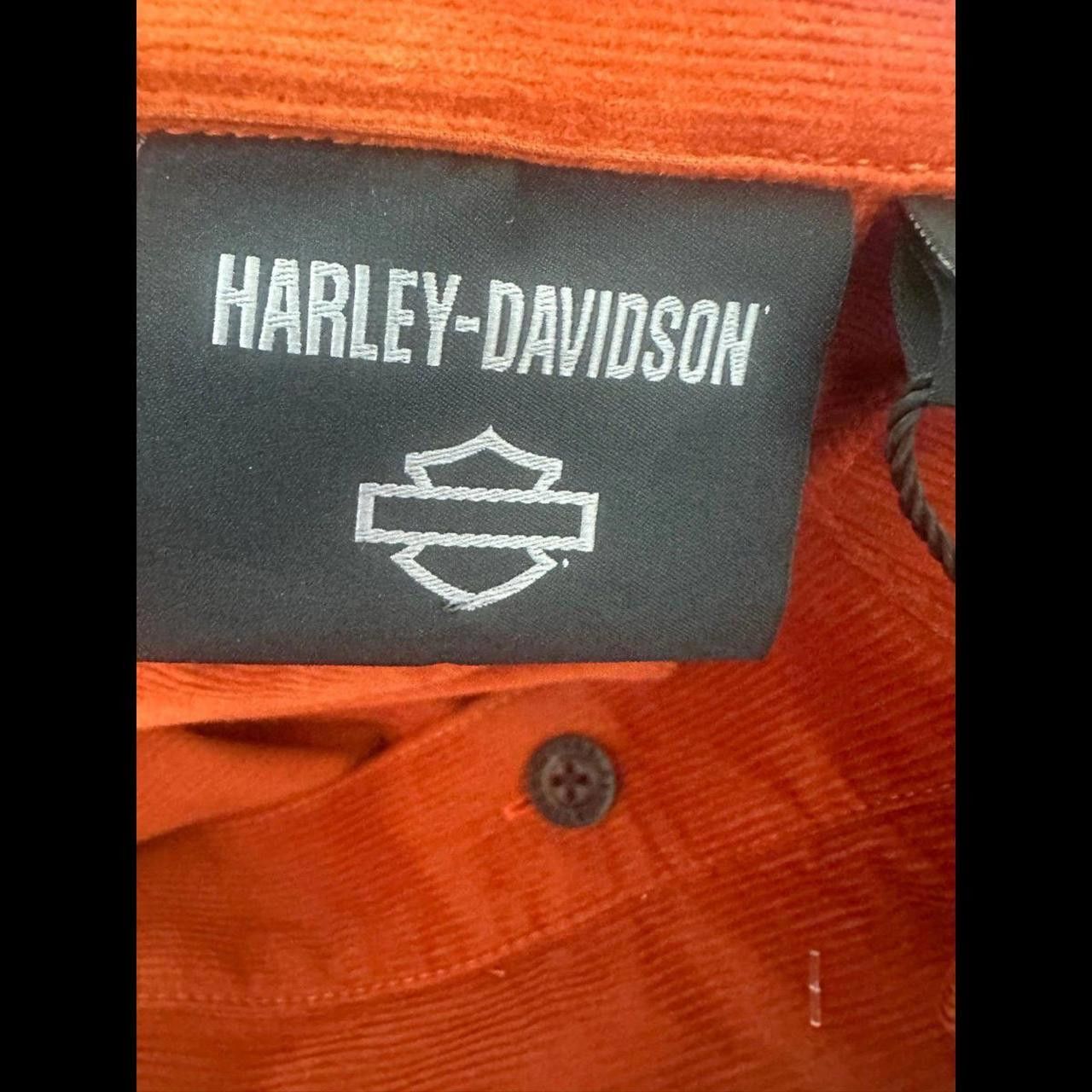 Designer Harley Davidson Corduroy Button Up Size US M / EU 48-50 / 2 - 7 Thumbnail