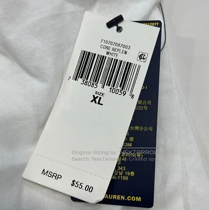 Polo Ralph Lauren Polo Ralph Lauren Logo Embroidered White Short. Size US XL / EU 56 / 4 - 4 Thumbnail