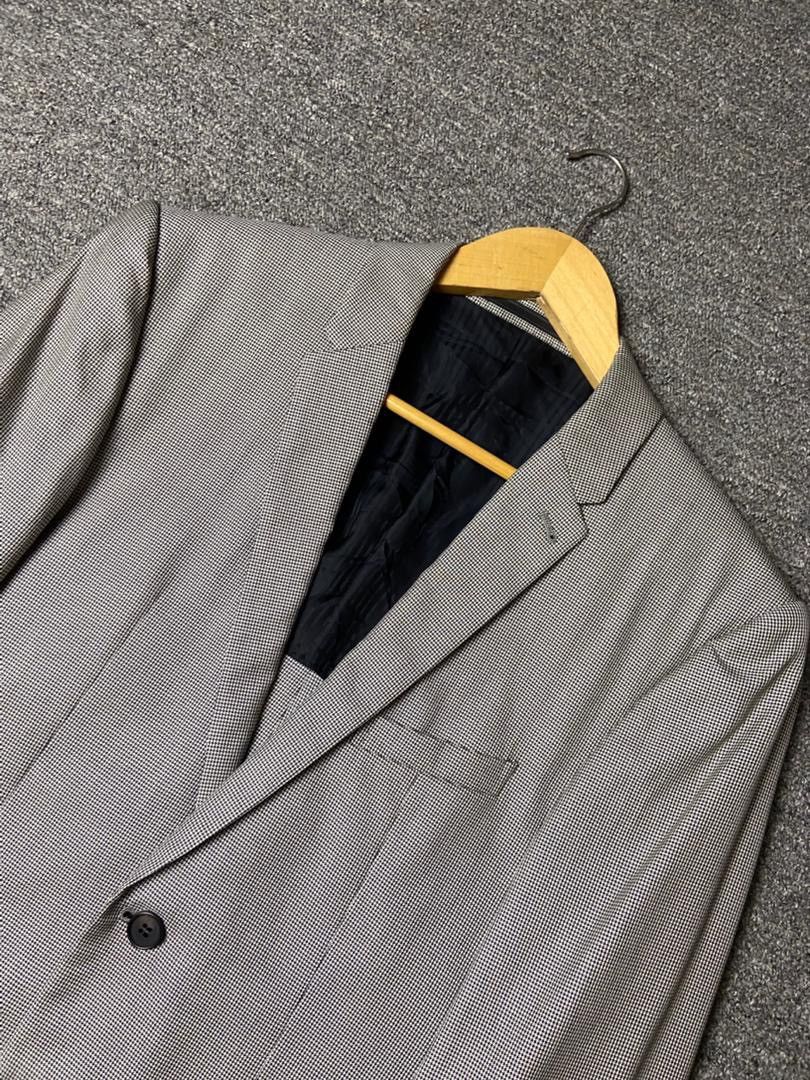 Japanese Brand Black Barret by Neil Barret Single Breasted Blazer (179) Size US XXS / EU 40 - 9 Thumbnail