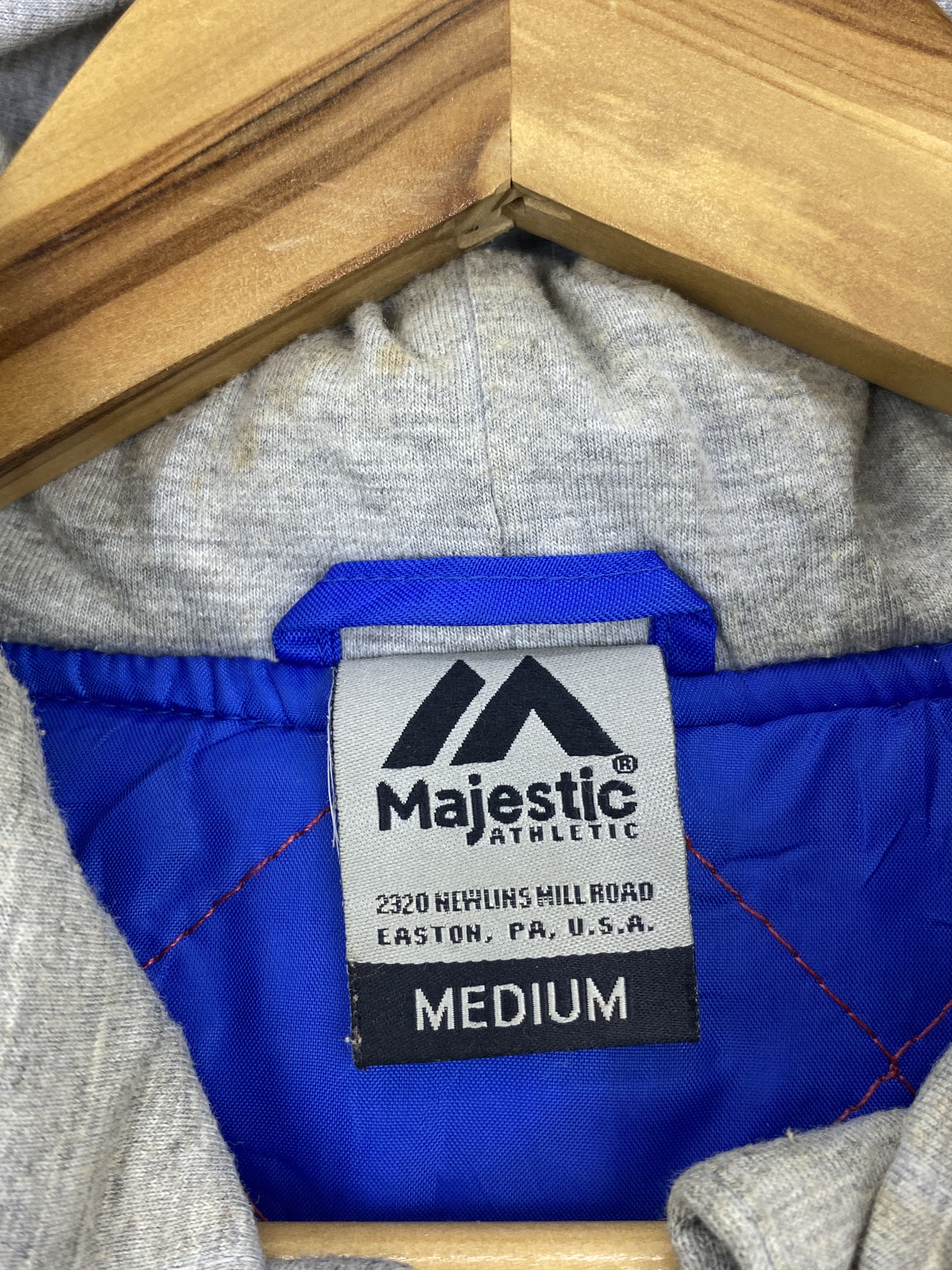 Majestic Vintage New York Coach Hoodie Bomber Jacket J1835 Size US M / EU 48-50 / 2 - 5 Thumbnail