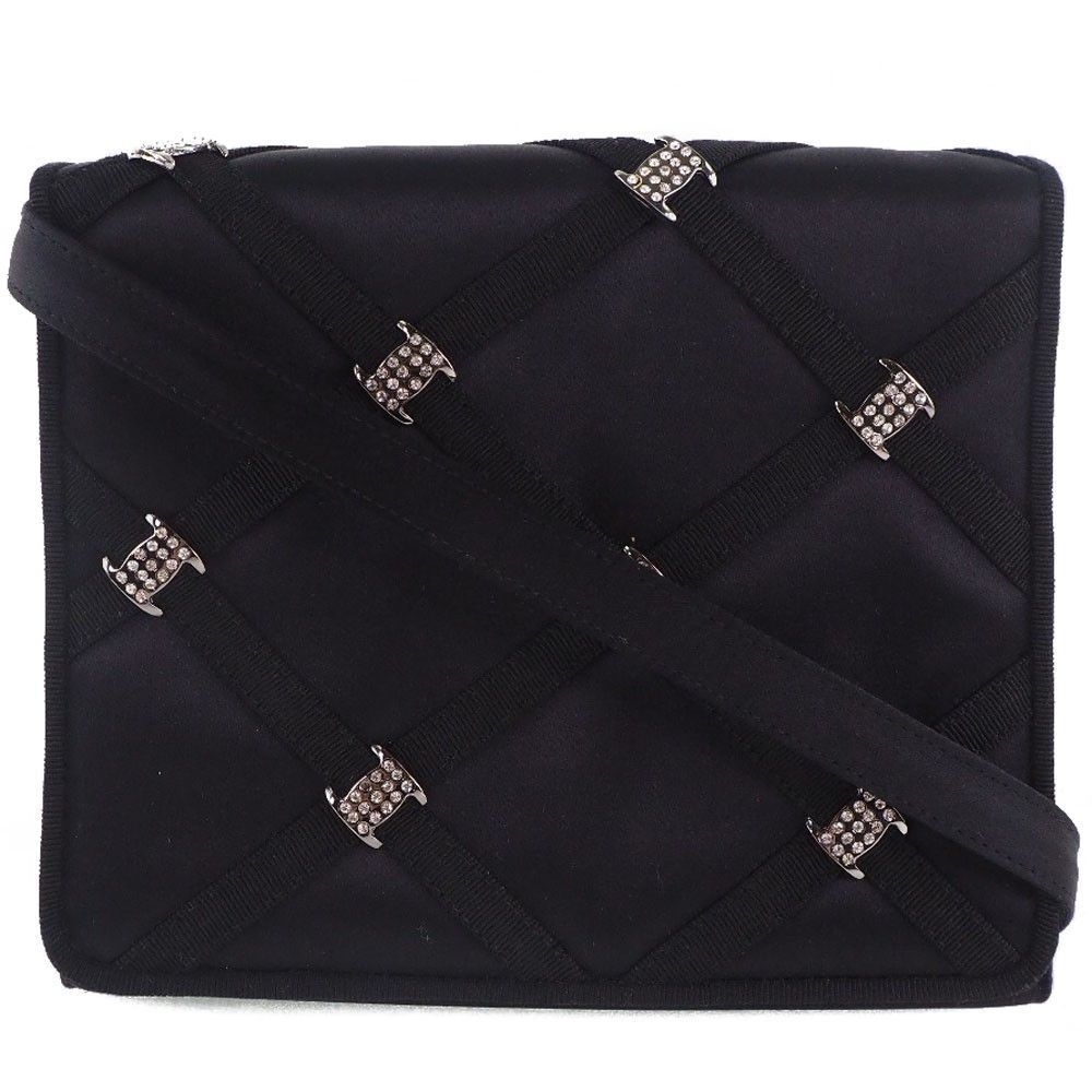 Salvatore Ferragamo Salvatore Ferragamo Vara Soft Studs Flap Bag Silk Size ONE SIZE - 1 Thumbnail