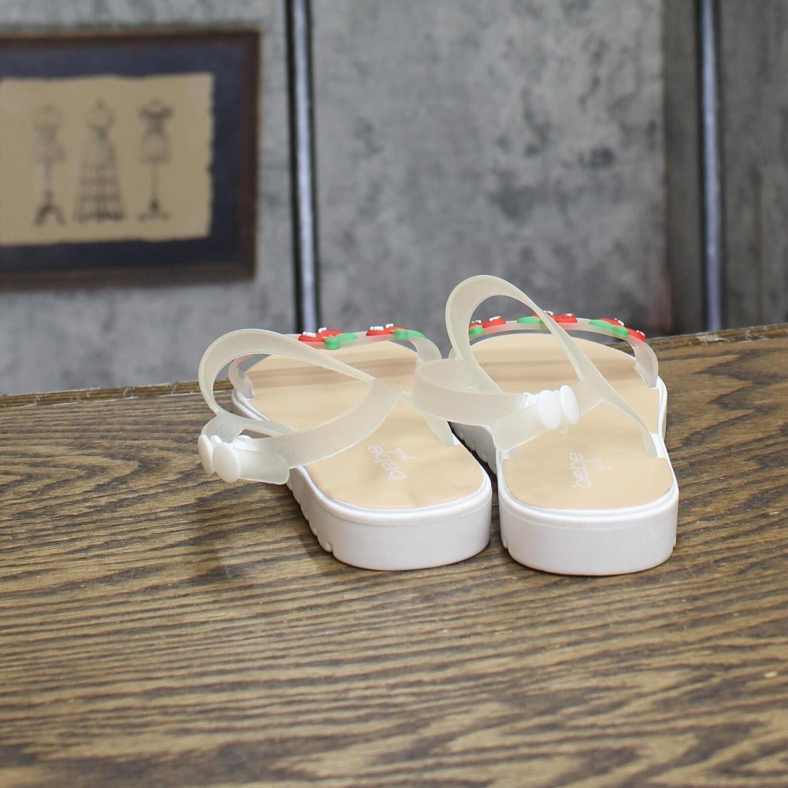 United Colors Of Benetton Bebe Cute And Comfortable Summer Sandals White 11t / 12t Size US 5 / EU 37 - 4 Thumbnail