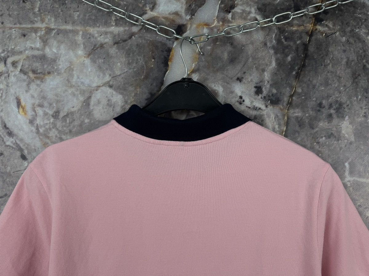 Paul & Shark Paul & Shark Yachting Polo Shirt Pink Navy Trim Logo Patch Size US L / EU 52-54 / 3 - 14 Thumbnail